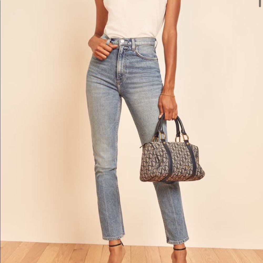 Liza ultra high rise straight jeans
